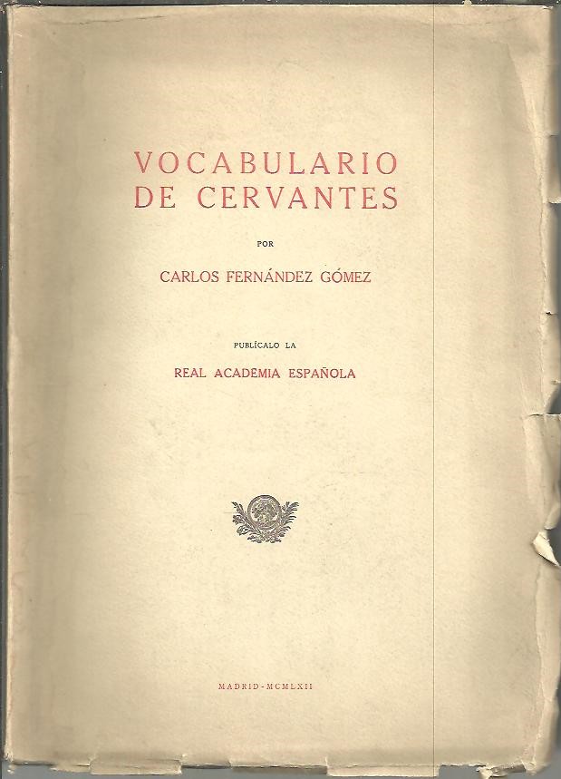 VOCABULARIO DE CERVANTES.