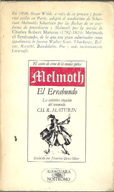 MELMOTH EL ERRABUNDO.