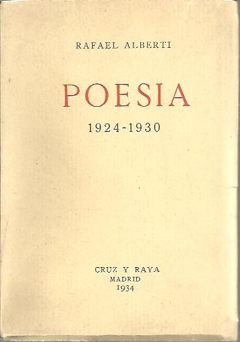 POESIA (1924-1930).