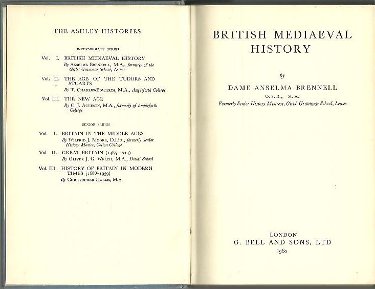 BRITISH MEDIAEVAL HISTORY.