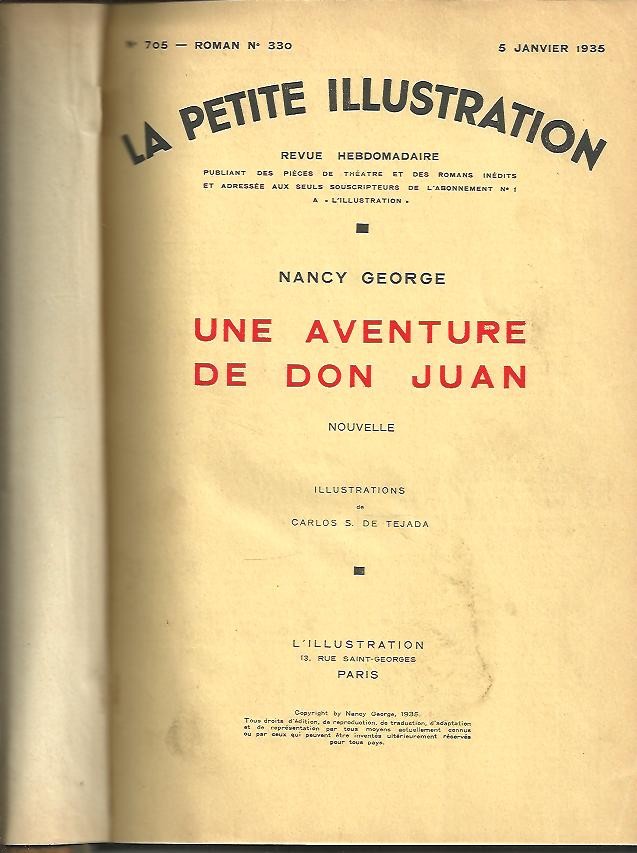 LA PETITE ILLUSTRATION. (N. 705-720). JANVIER-AVRIL.