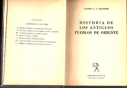 HISTORIA DE LOS ANTIGUOS PUEBLOS DE ORIENTE.