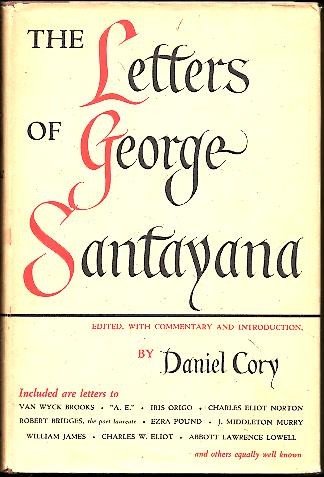 THE LETTERS OF GEORGE SANTAYANA.