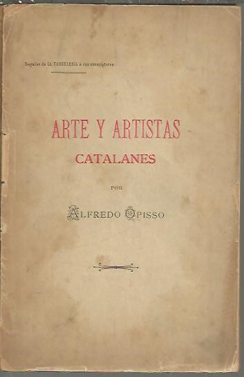 ARTE Y ARTISTAS CATALANES.
