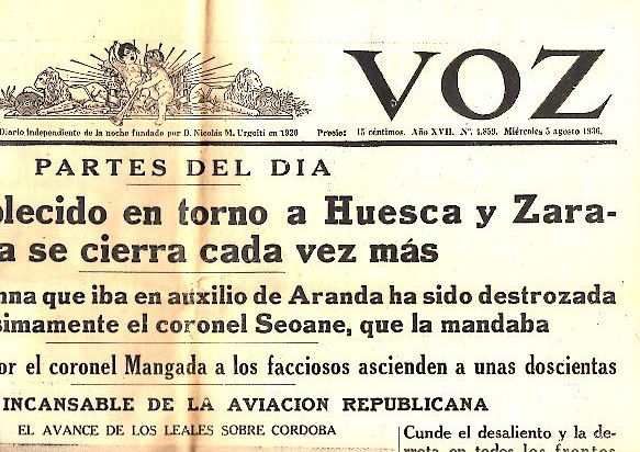 LA VOZ. AÑO XVII. N.4859. 5-AGOSTO-1936.