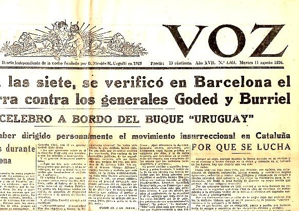 LA VOZ. AÑO XVII. N.4864. 11-AGOSTO-1936.