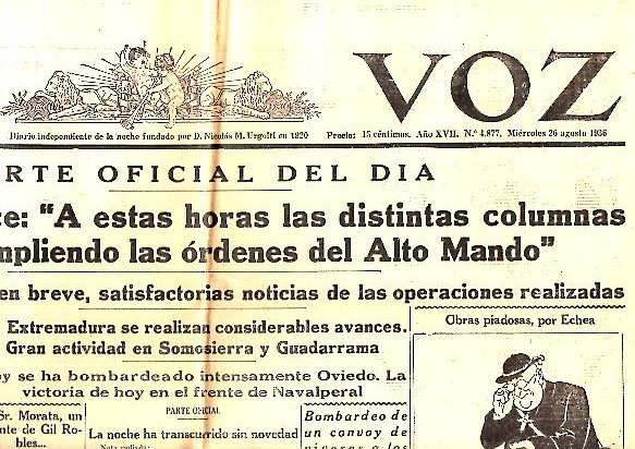 LA VOZ. AÑO XVII. N.4877. 26-AGOSTO-1936.