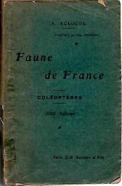 FAUNE DE FRANCE. COLEOPTERES.