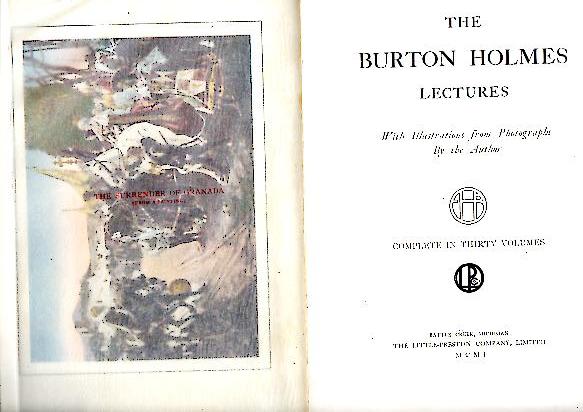 THE BURTON HOLMES LECTURES.