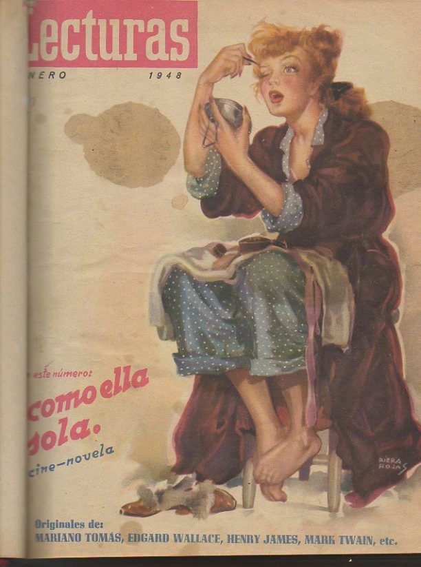 LECTURAS. REVISTA DE ARTE Y LITERATURA. ENERO-DICIEMBRE 1948. AÑO XXVIII. N. 279-290.