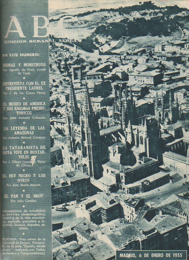 ABC. EDICION SEMANAL AEREA. 6 ENERO-30 JUNIO 1955.