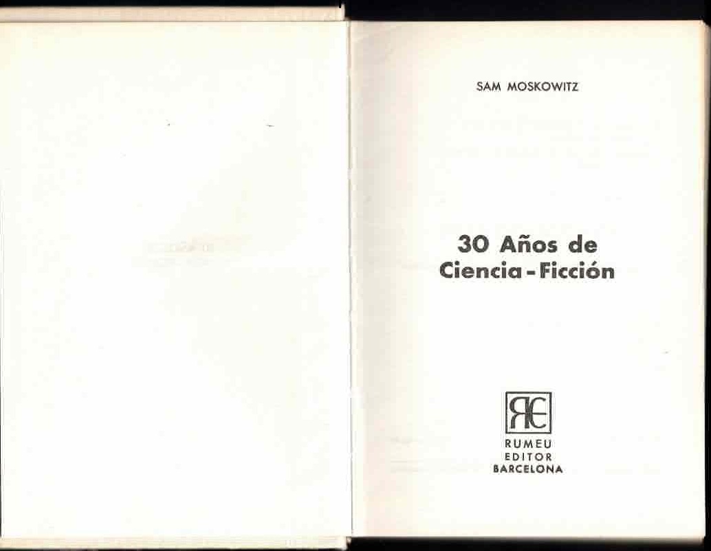 30 AÑOS DE CIENCIA-FICCION.