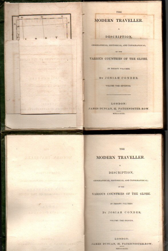 THE MODERN TRAVELLER. A DESCRIPTION, GEOGRAPHICAL, HISTORICAL, AND TOPOGRAPHICAL OF THE VARIOUS COUNTRIES OF THE GLOBE. VOLUME THE SEVENTH. INDIA VOL. I. VOLUME THE EIGHTH. INDIA VOL. II.